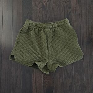 DSG Olive Quilted Shorts